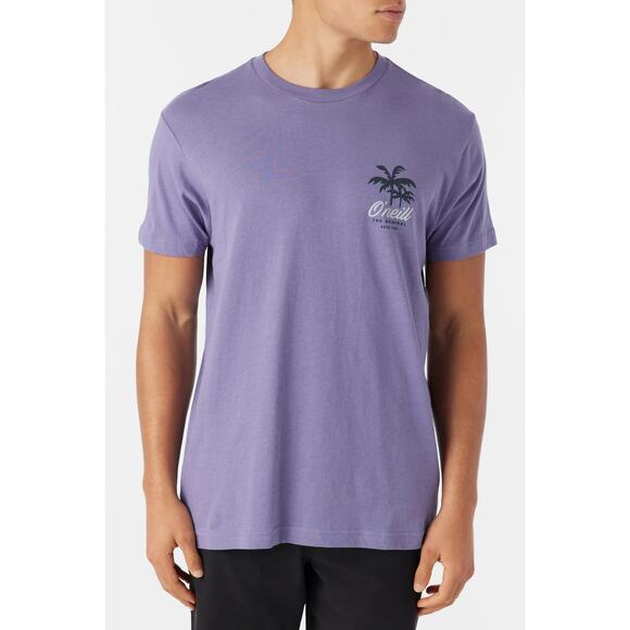 O'Neill Men's Large Storm Resort T Shirt Cotton Standard Fit Short Sleeve I29-23 - Picture 1 of 9